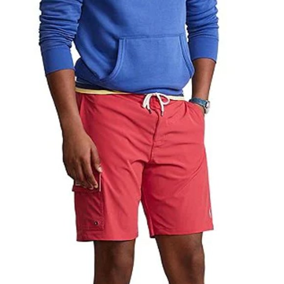 Polo Ralph Lauren Other - POLO Ralph Lauren 8.5" Kailua Classic Fit Swim Trunks Shorts Red